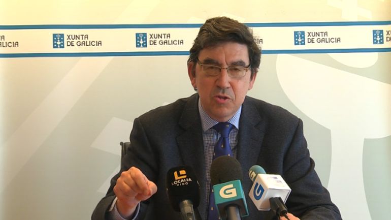El presidente del Consorcio del Casco Vello, Ignacio López-Chaves, en rueda de prensa. El presidente del Consorcio del Casco Vello, Ignacio López-Chaves, en rueda de prensa.