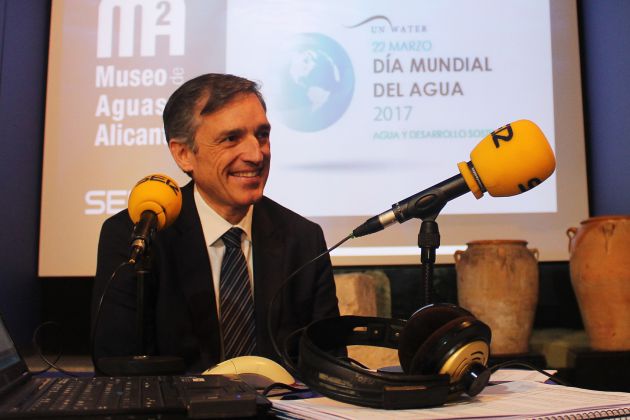 Francisco Bartual, director general de Aguas de Alicante Francisco Bartual, director general de Aguas de Alicante