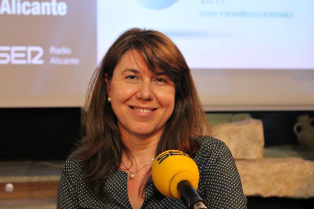 María Flor García, directora de Depuración y Secado Térmico de Aguas de Alicante María Flor García, directora de Depuración y Secado Térmico de Aguas de Alicante