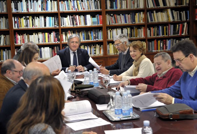 Imagen de la reunión del patronato de la Fundación Caballero Bonald Imagen de la reunión del patronato de la Fundación Caballero Bonald