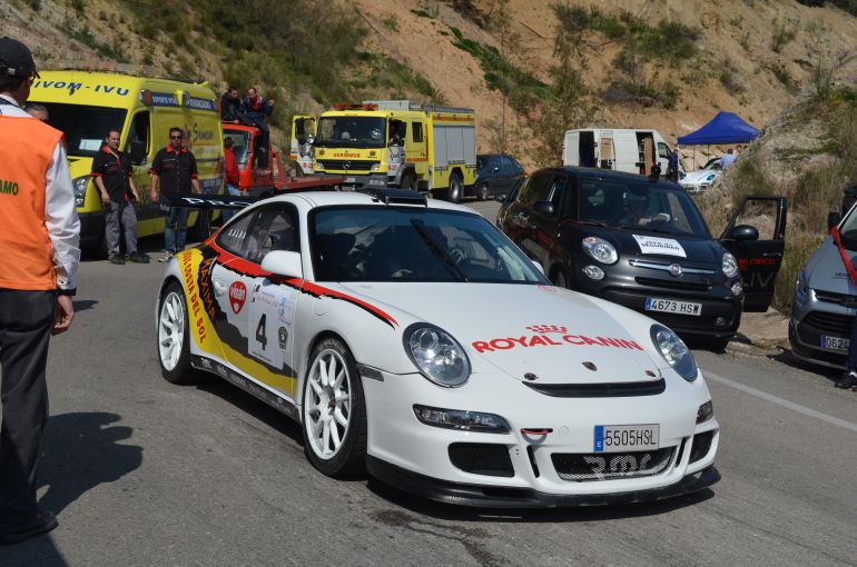 Uno de los coches participantes en la Subida a Algar del pasado año Uno de los coches participantes en la Subida a Algar del pasado año
