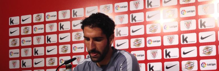 Raúl García: "Si damos el cien por cien, tenemos que ganar" Raúl García: "Si damos el cien por cien, tenemos que ganar"