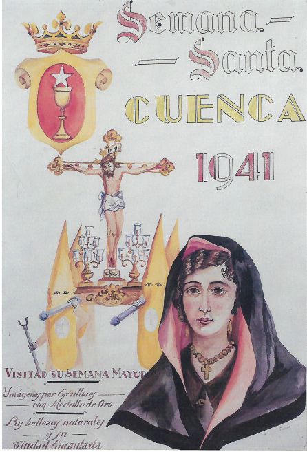Primer cartel anunciador de la Semana Santa. Primer cartel anunciador de la Semana Santa.