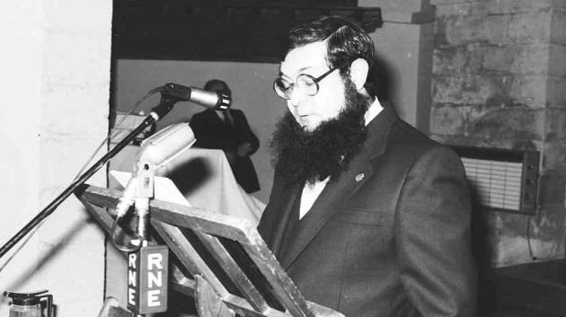 José Luis Lucas Aledón en su pregón de 1980. José Luis Lucas Aledón en su pregón de 1980.