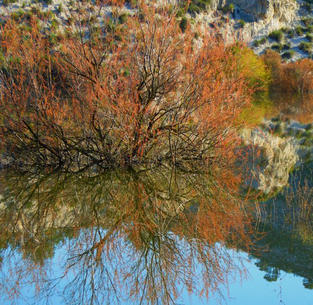 Imagen del pantano de Relleu Imagen del pantano de Relleu
