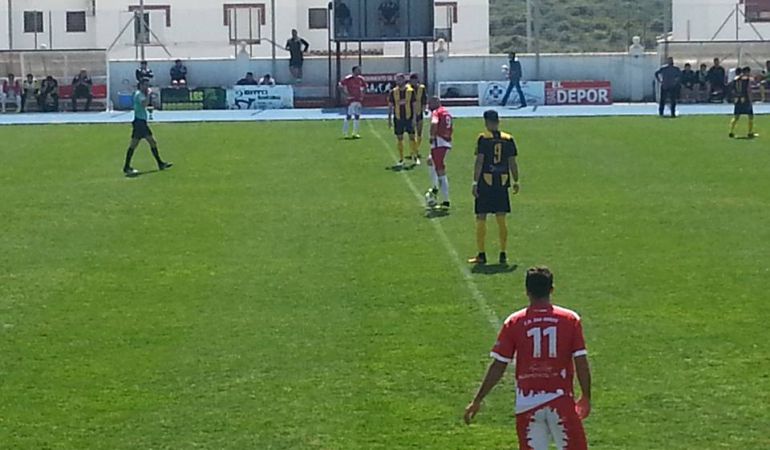 Un momento de un partido. Un momento de un partido.