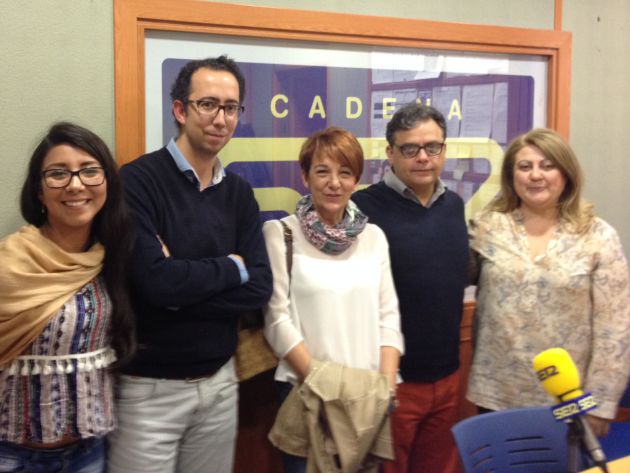 Isela Carrasco, José María Martín, Carmen Lozano, Carlos Dada y María Iglesias Isela Carrasco, José María Martín, Carmen Lozano, Carlos Dada y María Iglesias