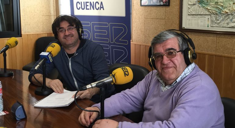 José Vicente Ávila (d) pregonará la Semana Santa de Cuenca este Viernes de Dolores José Vicente Ávila (d) pregonará la Semana Santa de Cuenca este Viernes de Dolores