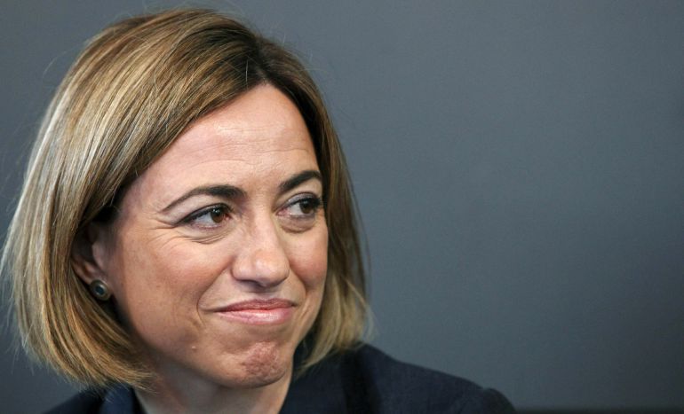 Fotografía de archivo, de mayo de 2011, de la ex ministra socialista de Defensa Carme Chacón. Fotografía de archivo, de mayo de 2011, de la ex ministra socialista de Defensa Carme Chacón.