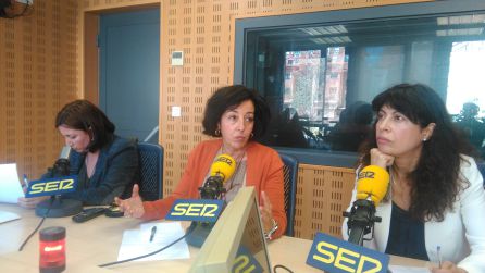 Mercedes Cantalapiedra (PP) interviene en el debate, junto a María Sánchez y Ana Redondo Mercedes Cantalapiedra (PP) interviene en el debate, junto a María Sánchez y Ana Redondo