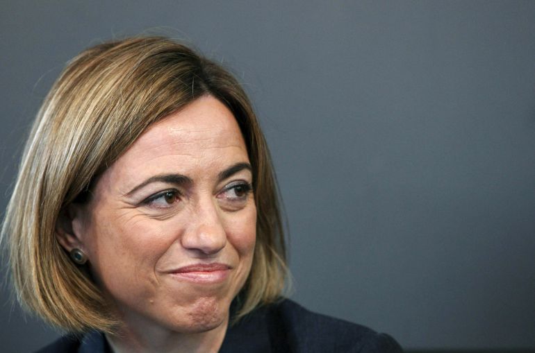 Fotografía de archivo de la ex ministra socialista de Defensa Carme Chacón que ha sido hallada muerta este domingo a los 46 años en su domicilio de Madrid Fotografía de archivo de la ex ministra socialista de Defensa Carme Chacón que ha sido hallada muerta este domingo a los 46 años en su domicilio de Madrid