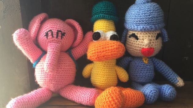 Muñecos de ganchillo de Eva Gómez. Muñecos de ganchillo de Eva Gómez.