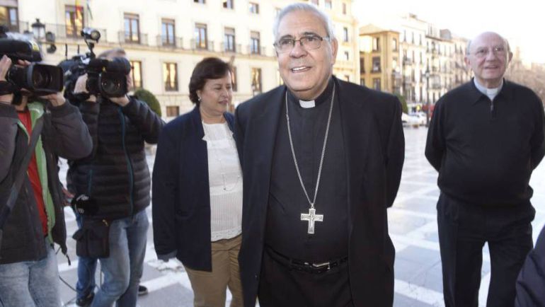 El arzobispo de Granada, Javier Martínez. El arzobispo de Granada, Javier Martínez.
