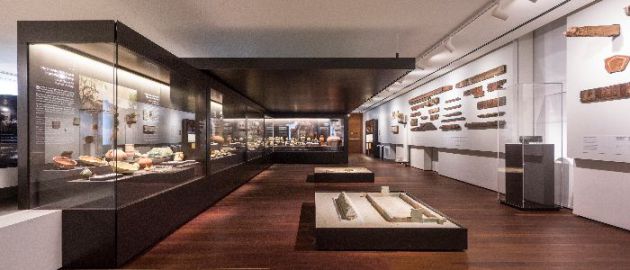 La sección arqueológica muestra numerosas piezas La sección arqueológica muestra numerosas piezas