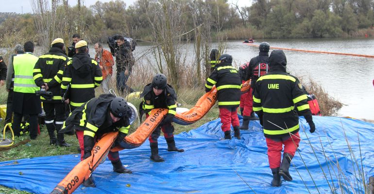 Imagen de un simulacro realizado en Castilla-La Mancha y coordinado por la Junta Imagen de un simulacro realizado en Castilla-La Mancha y coordinado por la Junta