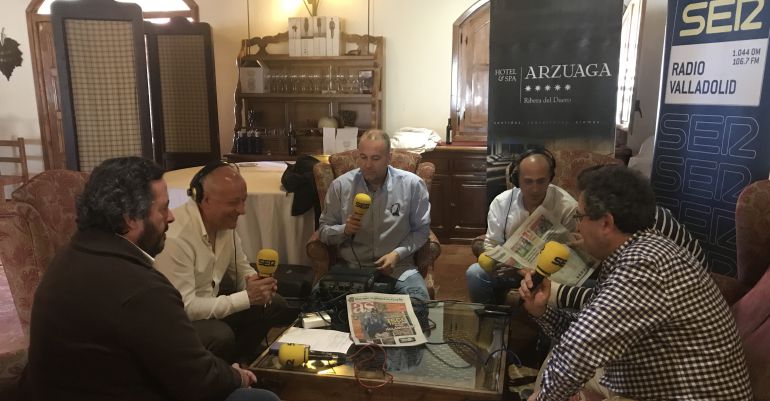 Nacho Arzuaga, Tornadijo, Rojí, Carlos Raúl, Bailador y 'Canas' Nacho Arzuaga, Tornadijo, Rojí, Carlos Raúl, Bailador y 'Canas'