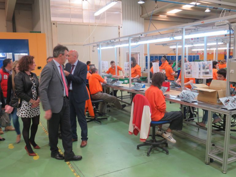 El presidente de la Diputación ha visitado este martes las instalaciones de Soltra El presidente de la Diputación ha visitado este martes las instalaciones de Soltra