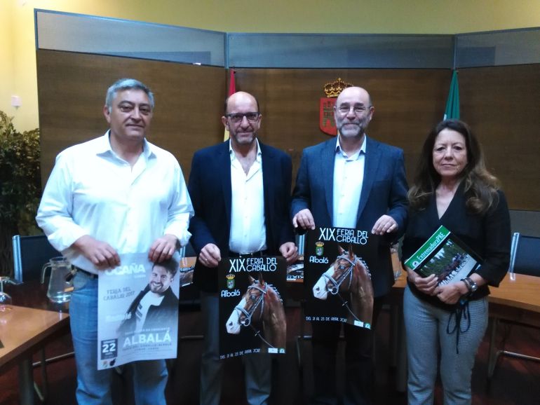 Presentación de la XIX edición de la Feria del Caballo de Albalá en sede de la Diputación de Cáceres. Presentación de la XIX edición de la Feria del Caballo de Albalá en sede de la Diputación de Cáceres.