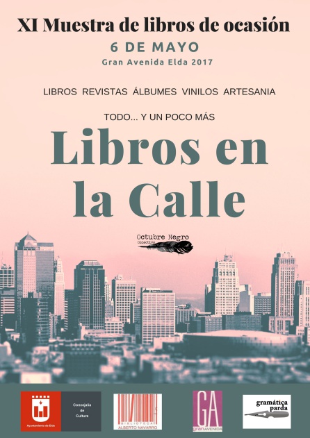 Muestra de libros de ocasión el 6 de mayo en la Gran Avenida de elda Muestra de libros de ocasión el 6 de mayo en la Gran Avenida de elda