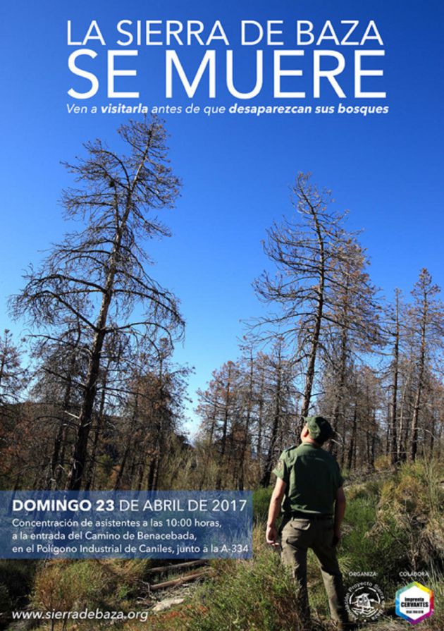 Cartel de la visita guiada a la Sierra de Baza del 23 de abril de 2017 Cartel de la visita guiada a la Sierra de Baza del 23 de abril de 2017