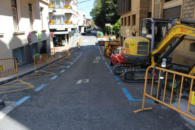 Han comenzado las obras en la calle Francisco de Gainza