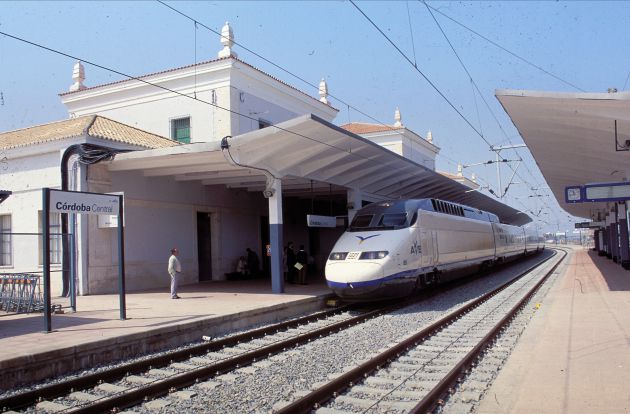 Ave en la antigua estación de Córdoba Ave en la antigua estación de Córdoba