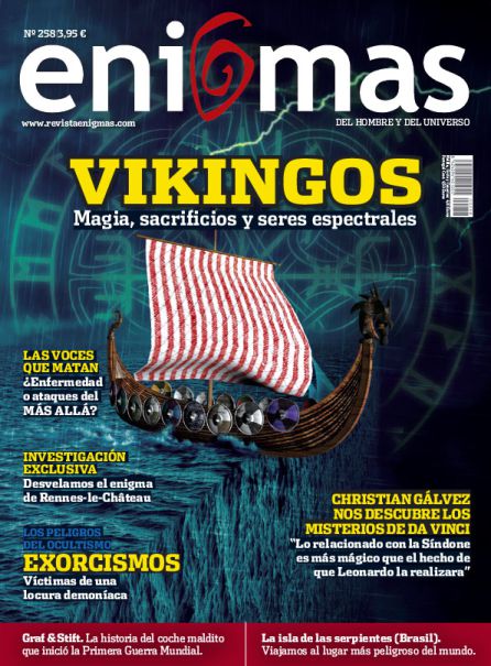 Portada de la revista Enigmas Portada de la revista Enigmas