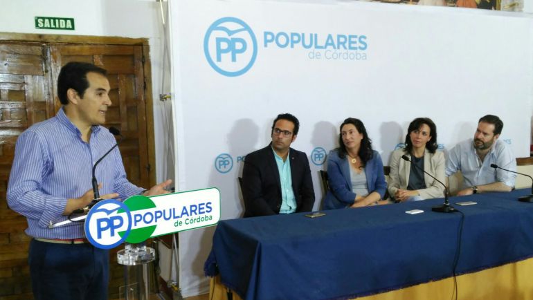 Nieto, durante su intervención en el comité ejecutivo provincial celebrado hoy en Priego de Córdoba. Nieto, durante su intervención en el comité ejecutivo provincial celebrado hoy en Priego de Córdoba.