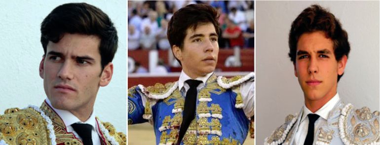 De izquierda a derecha, José Garrido, Álvaro Lorenzo y Ginés Marín De izquierda a derecha, José Garrido, Álvaro Lorenzo y Ginés Marín
