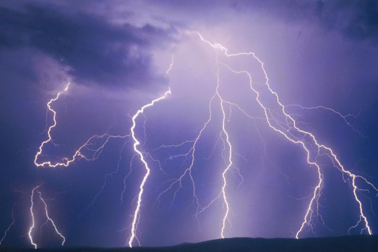 Rayos en una tormenta Rayos en una tormenta