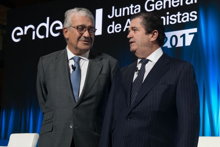 José Bogas y Borja Prado, consejero y presidente de Endesa José Bogas y Borja Prado, consejero y presidente de Endesa