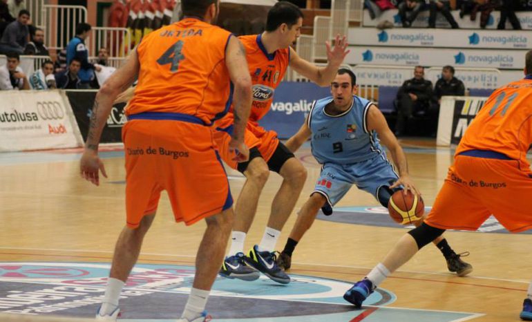 Un partido del Breogán ante Burgos, uno de los rivales más duros durante las últimas campañas Un partido del Breogán ante Burgos, uno de los rivales más duros durante las últimas campañas
