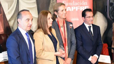 La Infanta con miembros de Laborvalía La Infanta con miembros de Laborvalía