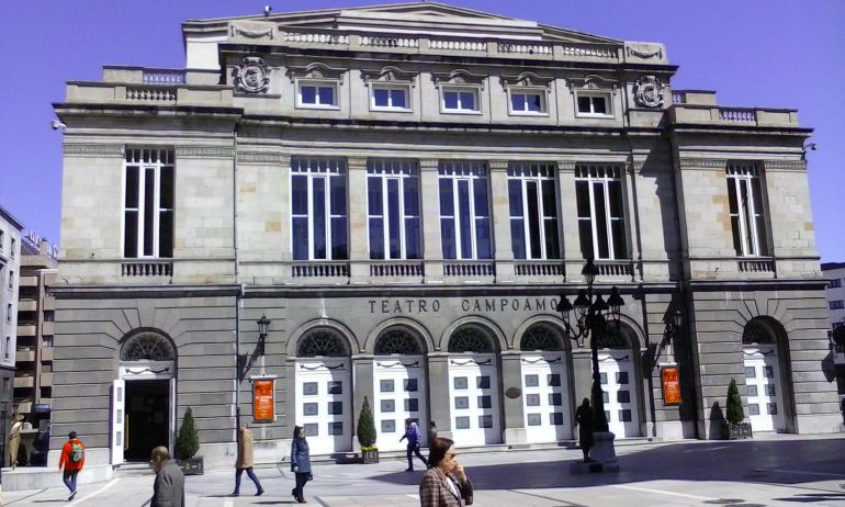 Fachada del Teatro Campoamor de Oviedo Fachada del Teatro Campoamor de Oviedo