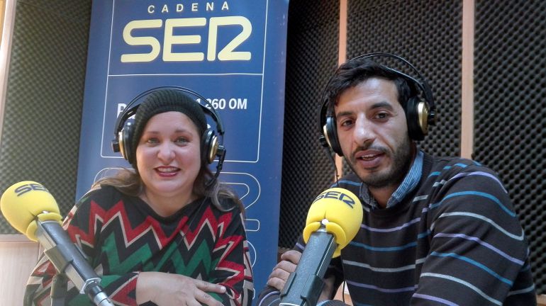 Kenda Castillo, refugiada venezolana y Mohcine Hammane, mediador intercultural de la Fundación Cepaim. Kenda Castillo, refugiada venezolana y Mohcine Hammane, mediador intercultural de la Fundación Cepaim.