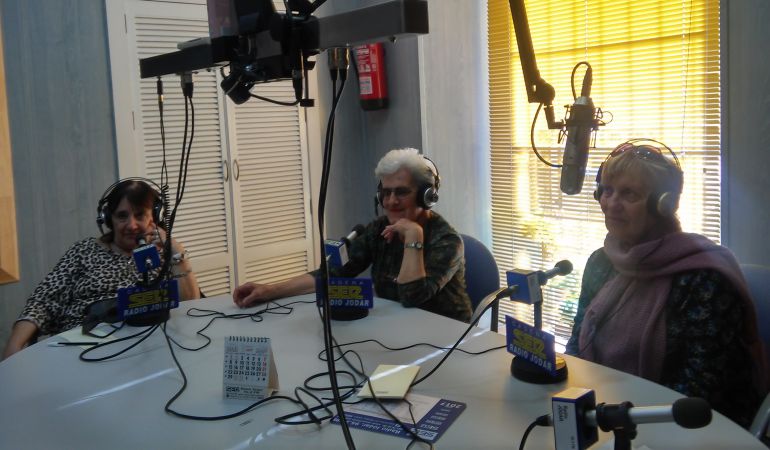 Norma, Juliana y Nélida Juliana Jódar en nuestros estudios Norma, Juliana y Nélida Juliana Jódar en nuestros estudios