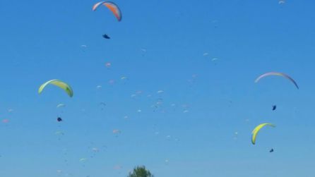 Los participantens inundaron los cielos Los participantens inundaron los cielos
