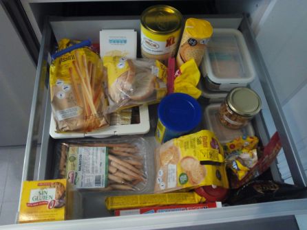 Los armarios de Izaskun, madre de Uma, intolerante al gluten Los armarios de Izaskun, madre de Uma, intolerante al gluten