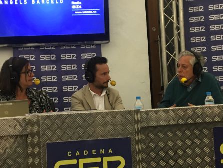 Àngels Barceló, Rafel Ruiz y Miguel Ángel Aguilar Àngels Barceló, Rafel Ruiz y Miguel Ángel Aguilar