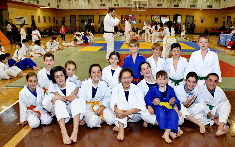 Judokas, en la segunda jornada de la Copa Diputación de Ourense de Judo Judokas, en la segunda jornada de la Copa Diputación de Ourense de Judo
