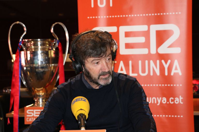 Jose Mari Bakero, a l'especial Què t'hi Jugues! des de Wembley Jose Mari Bakero, a l'especial Què t'hi Jugues! des de Wembley