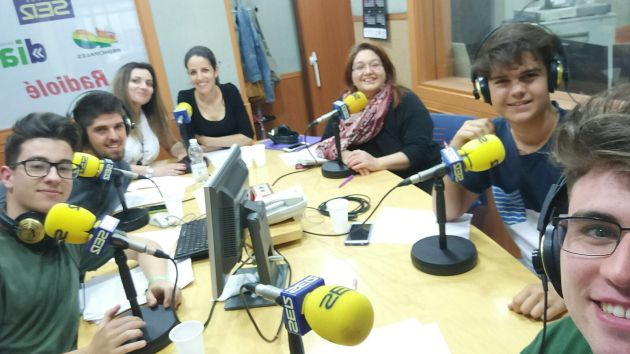 Un selfie en pleno programa Un selfie en pleno programa