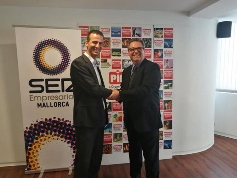 Jordi Mora (PIMEM) y Josep Roquer (Cadena SER) Jordi Mora (PIMEM) y Josep Roquer (Cadena SER)