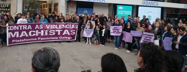 Concentración contra la violencia machista Concentración contra la violencia machista