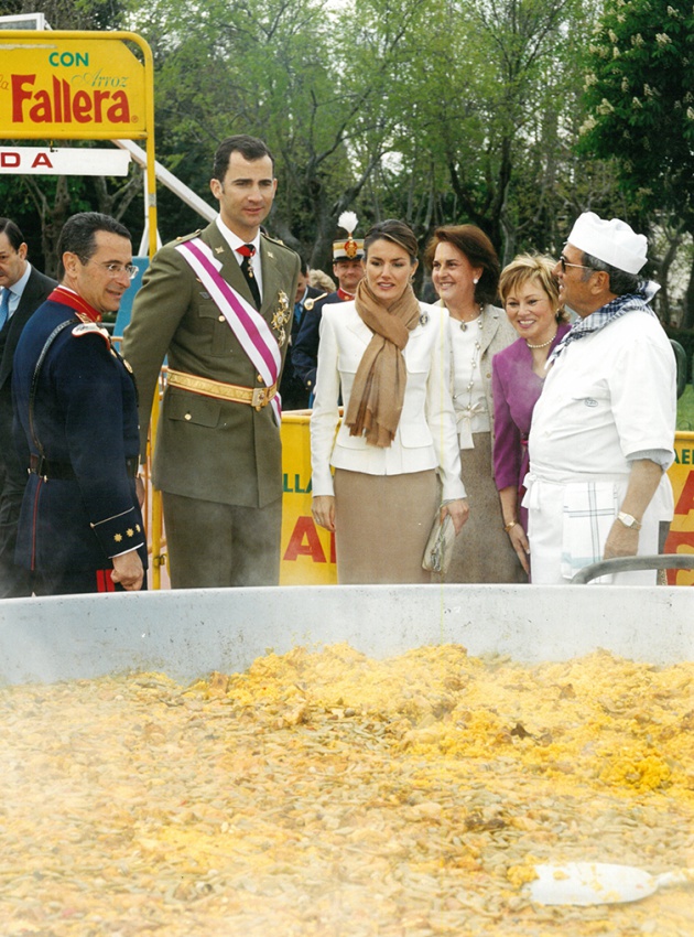 Antonio Garbis, con los Reyes de España Antonio Garbis, con los Reyes de España
