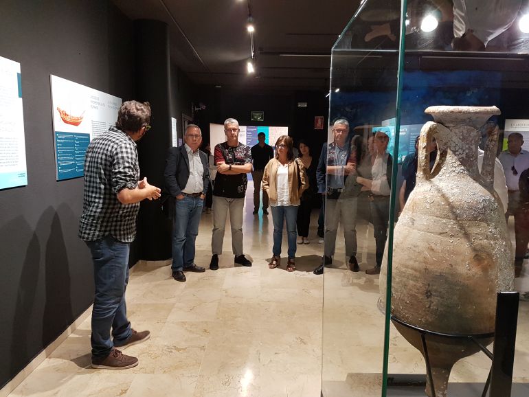 Exposición sobre el pecio Bou Ferrer en Guardamar Exposición sobre el pecio Bou Ferrer en Guardamar