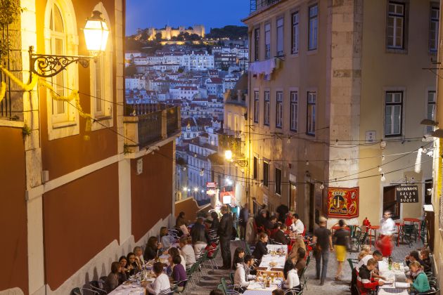 El Bairro Alto de Lisboa cuenta con una oferta gastronómica muy interesante El Bairro Alto de Lisboa cuenta con una oferta gastronómica muy interesante