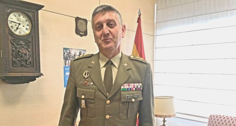 El subdelegado de defensa en Lugo, el coronel Carlos Boado El subdelegado de defensa en Lugo, el coronel Carlos Boado