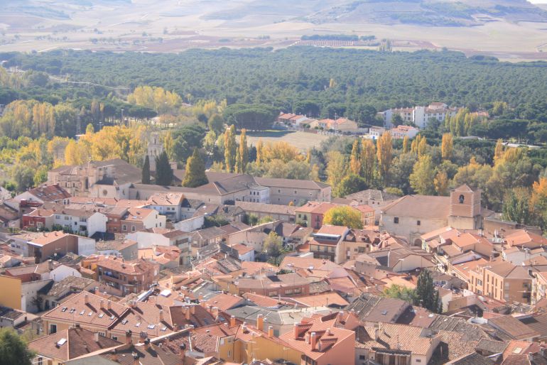 Vista general de Peñafiel Vista general de Peñafiel