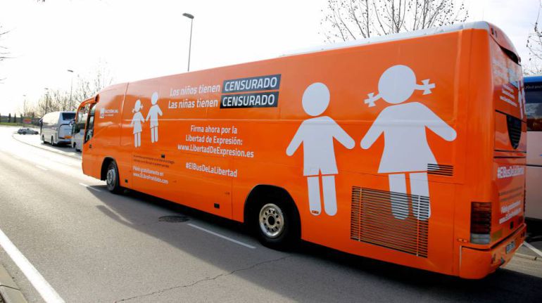 Autobús de Hazte Oír. Autobús de Hazte Oír.